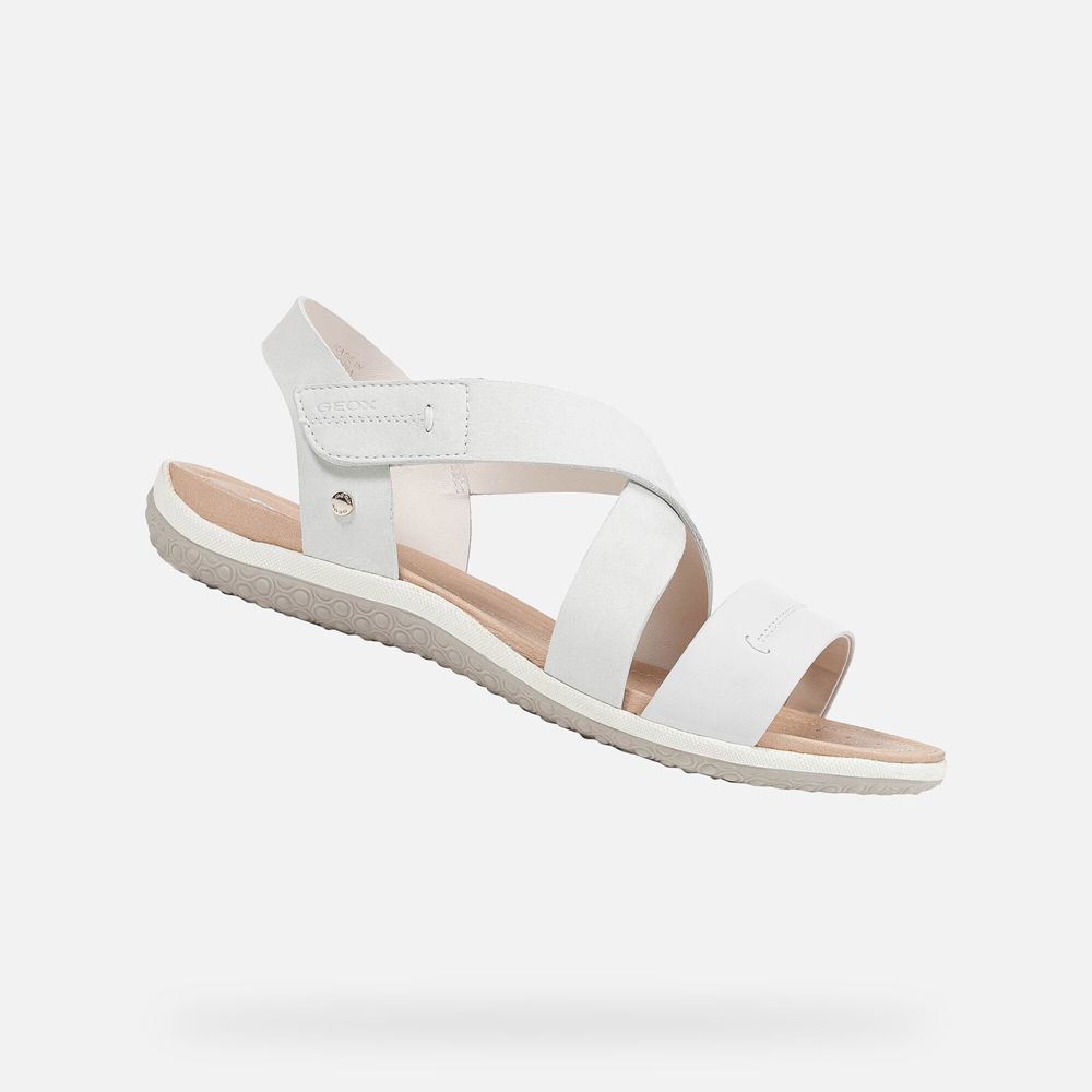 Sandales Geox Vega - Blanche - Femme 427059-BIX